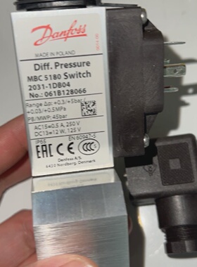 寻I丹佛斯压力开关DanfossMBC5180061B12