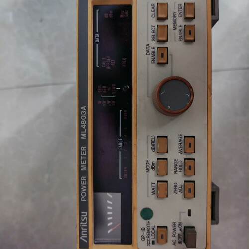 ML4803A射频功率计，，因为没有探头和连接线。裸议价