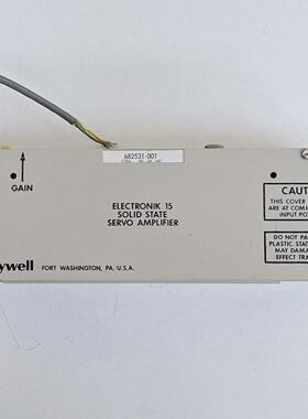Honeywell 682531001  Electronik 15 Solid State Servo Amplifi