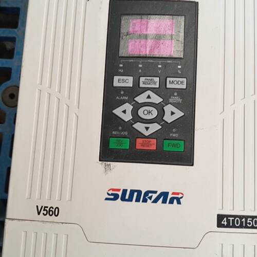 四方V56015KW重载变频器一台成色自定义功能包好-议价