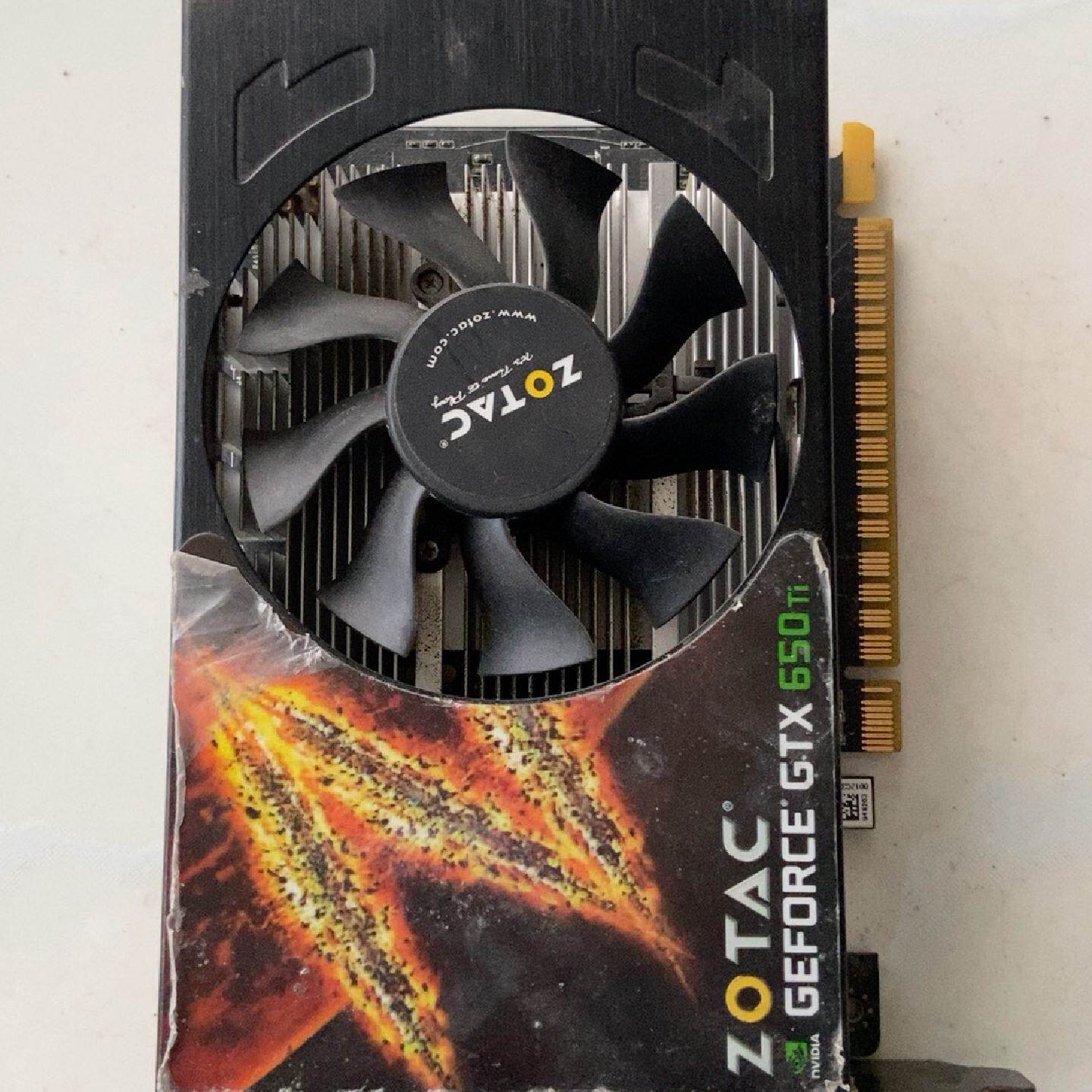 【议价】GTX650ti 2GD5 6P 全新/二手均有货