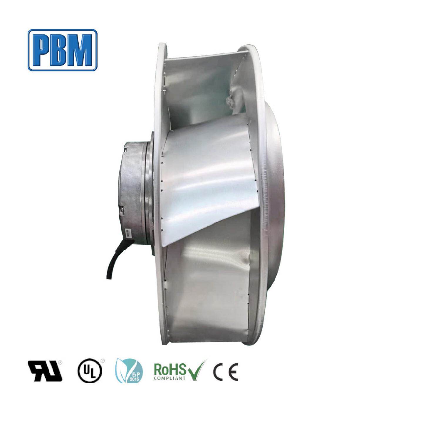 直流24V/48V单房间通风管道风机单元温室外转子供风机