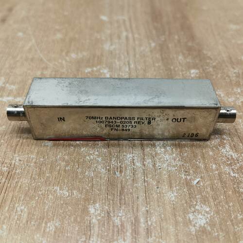 【询价】带通滤波器 1007943-0205议价