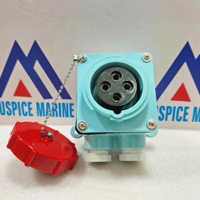 Prise tanche Marine Type R123 380460V 16A