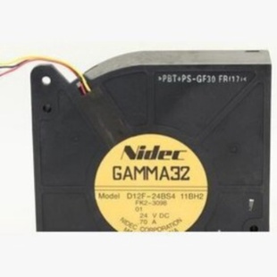nidecGAMMA32D12F 原装 24BS412CM1203224V0.70A涡轮鼓风机