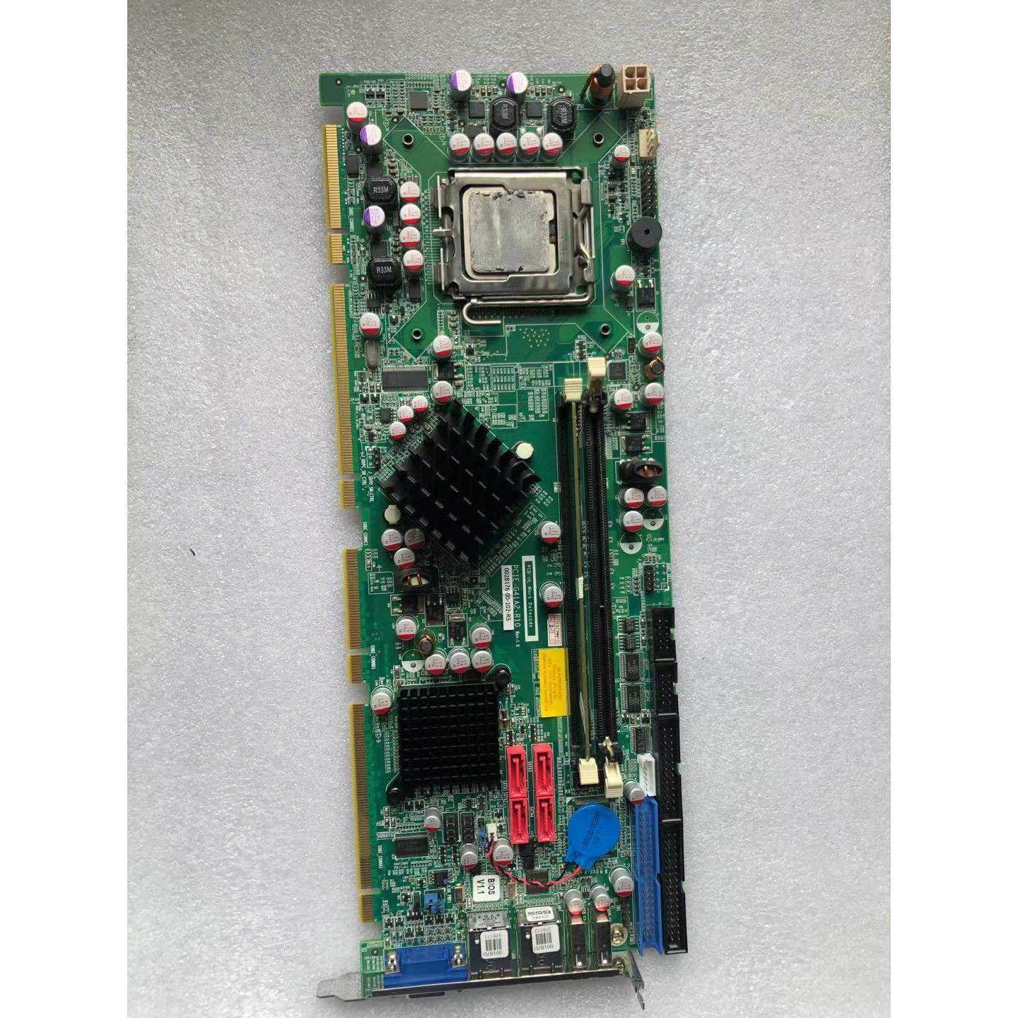 议价现货 威达工控机主板PCIE-G41A2-R10 REV;1.0 送CPU