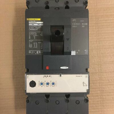 Square D PowerPact LJP LJP3640031X 3 Pole 400 Amp 600V Circu