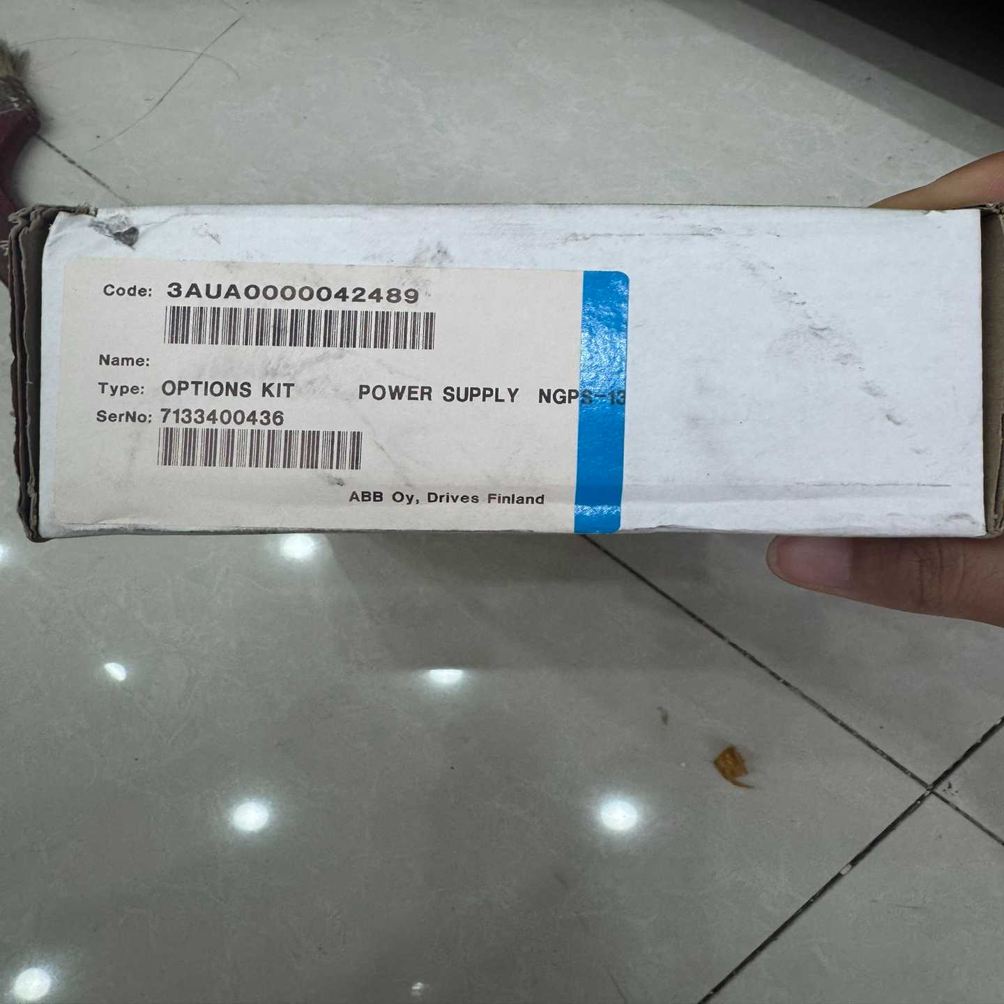 ABB电源供应器，型号NGPS-13C，原装正品。包装盒如图--议价商品