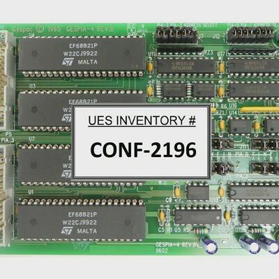 Gespac GESPIA4 PIA Quad CE96 PCB Card OnTrak 220075026 Worki