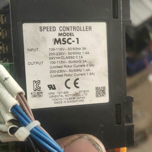 【询价】东方马达驱动，MSC-1，，成色，，适用