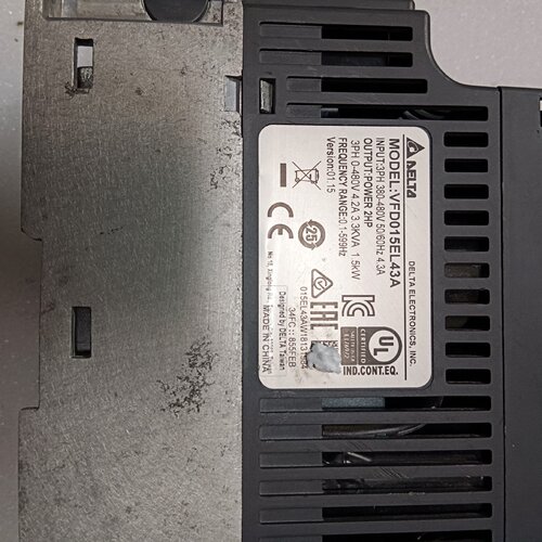 询价-台达变频器VFD015EL43A功能已测试好年