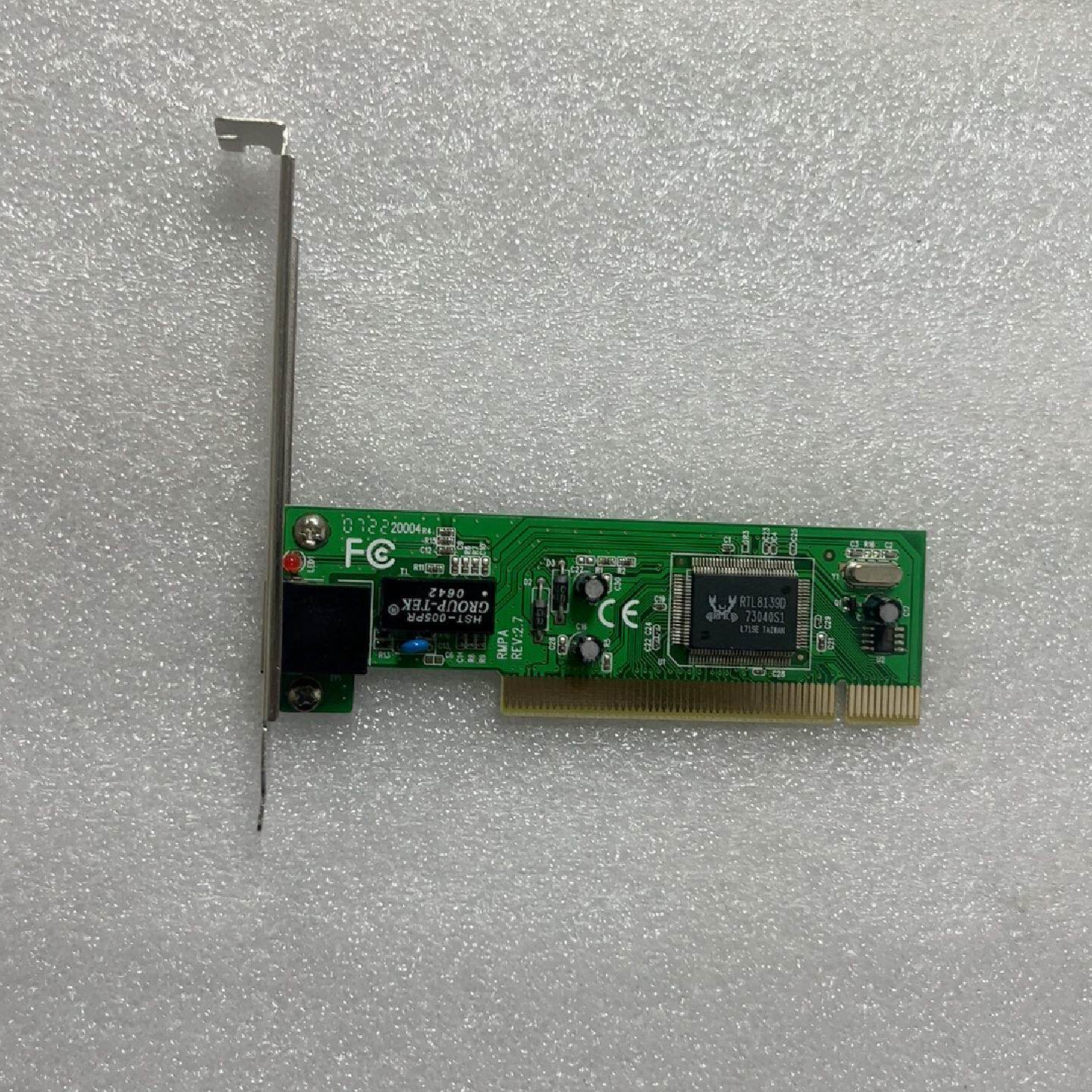 询价-RMPAREV2.7PCI百兆网卡型号RTL8139