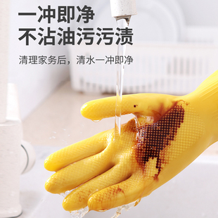 加厚橡胶牛筋乳胶手套劳保工作耐磨防水防滑耐用胶皮塑胶工地手套