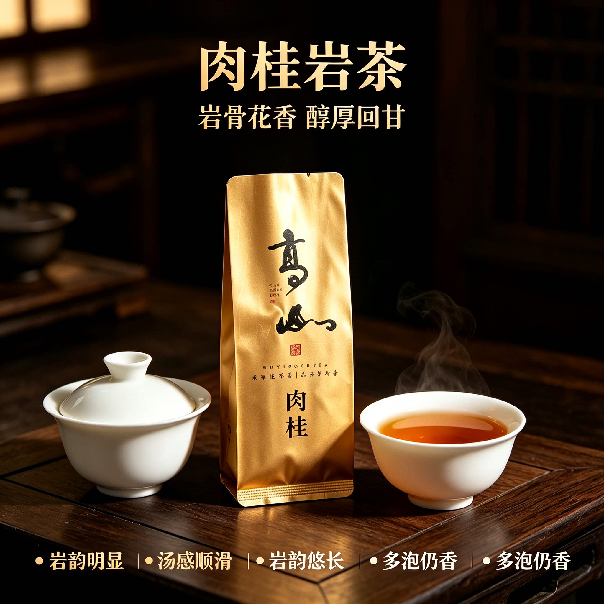 武夷正岩炭焙肉桂岩茶