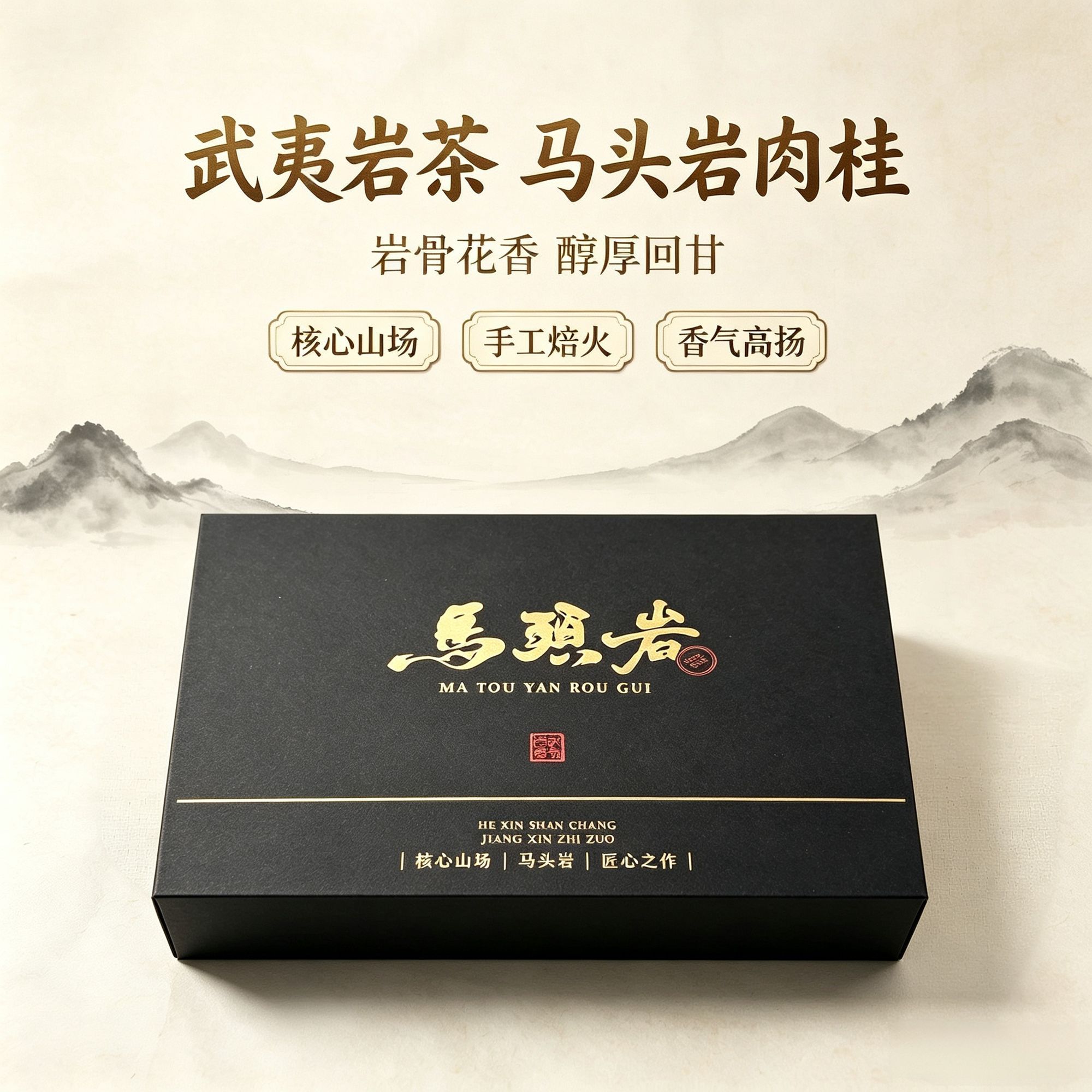 2026武夷山肉桂岩茶浓香礼盒