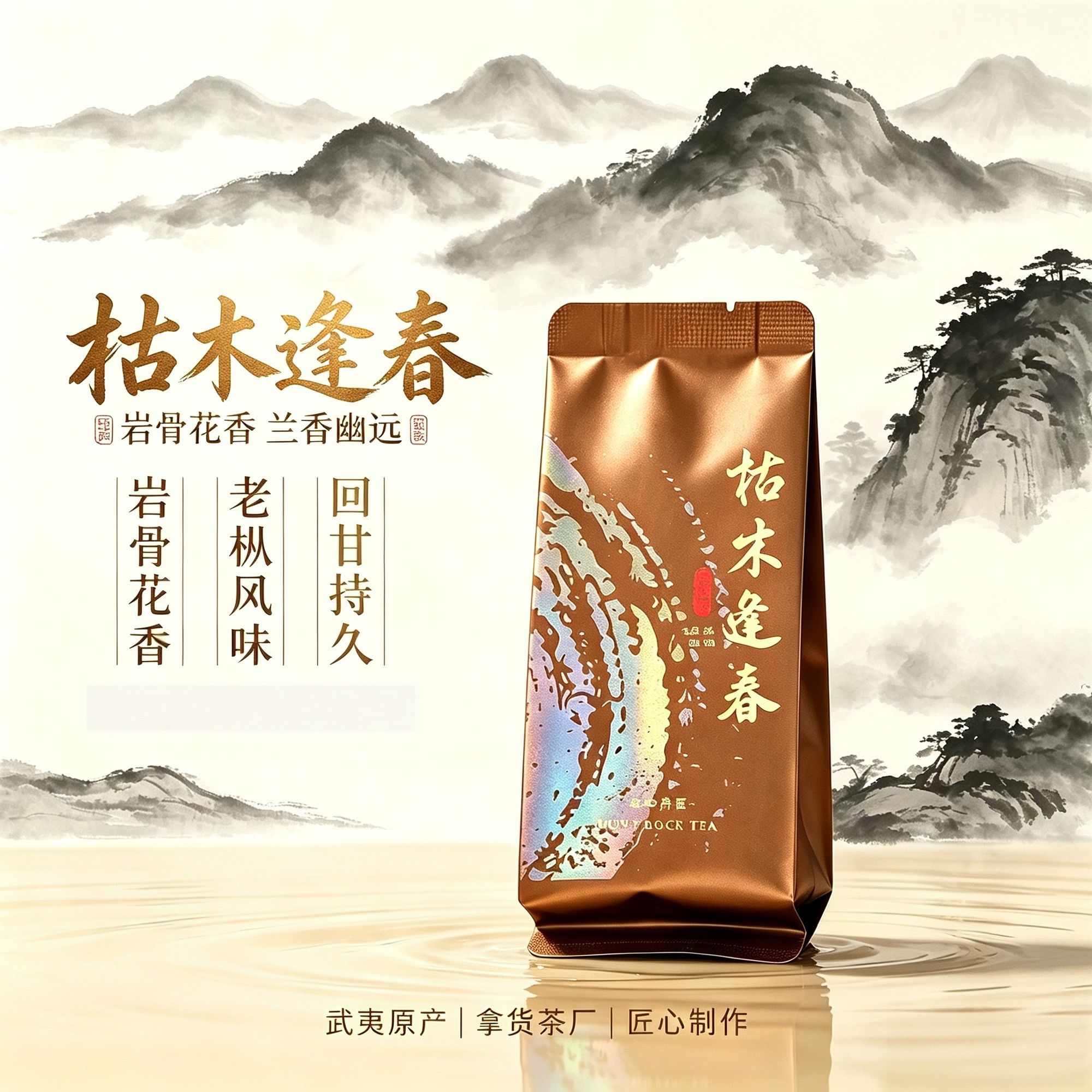 武夷岩茶枯木逢春2026新茶