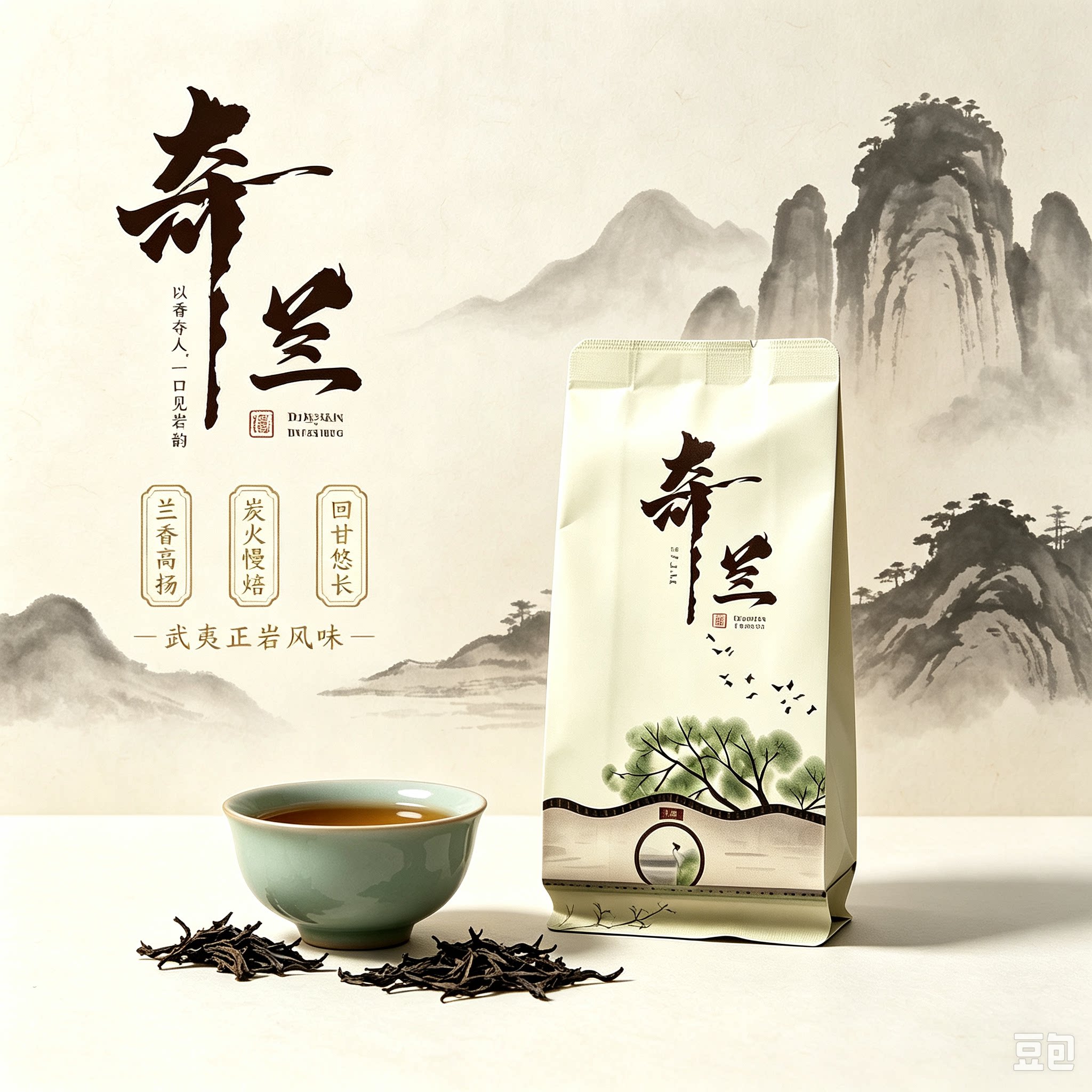 武夷奇兰岩茶炭焙名枞新茶