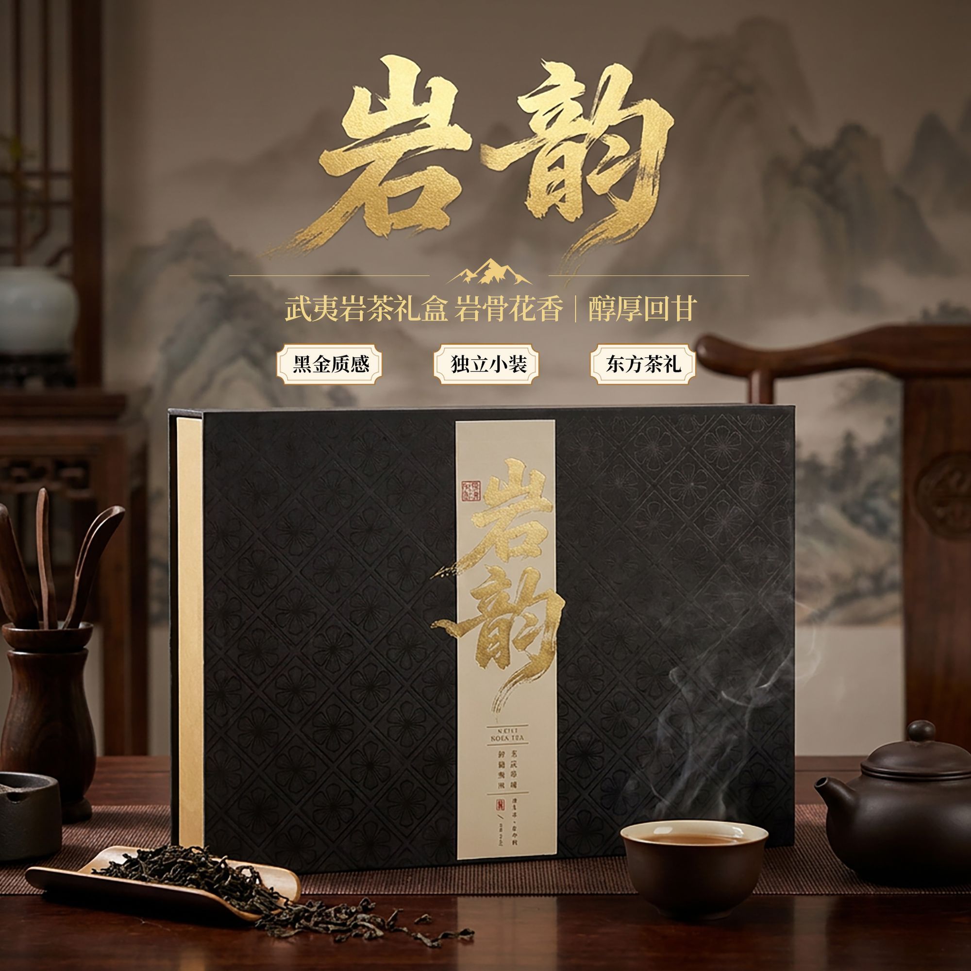 中秋茶礼2026新茶武夷岩茶礼盒