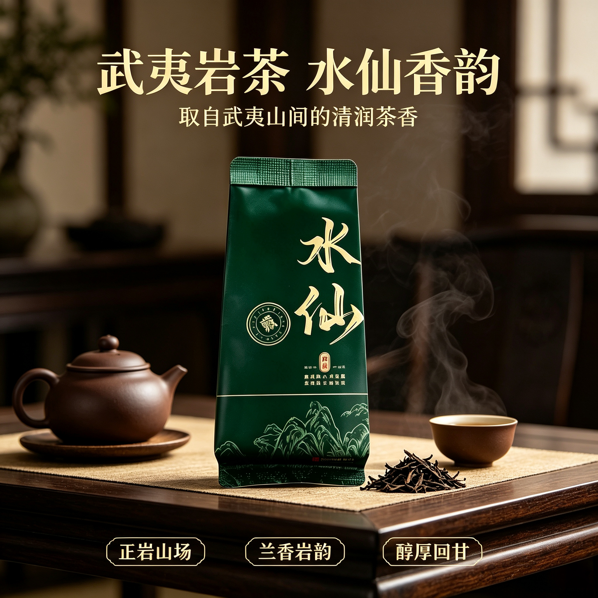 武夷山老枞水仙岩茶兰香耐泡
