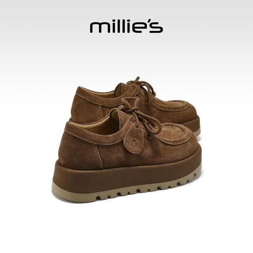 millies妙丽复古全包勃肯鞋