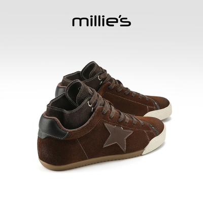 millies妙丽女鞋加绒运动休闲鞋