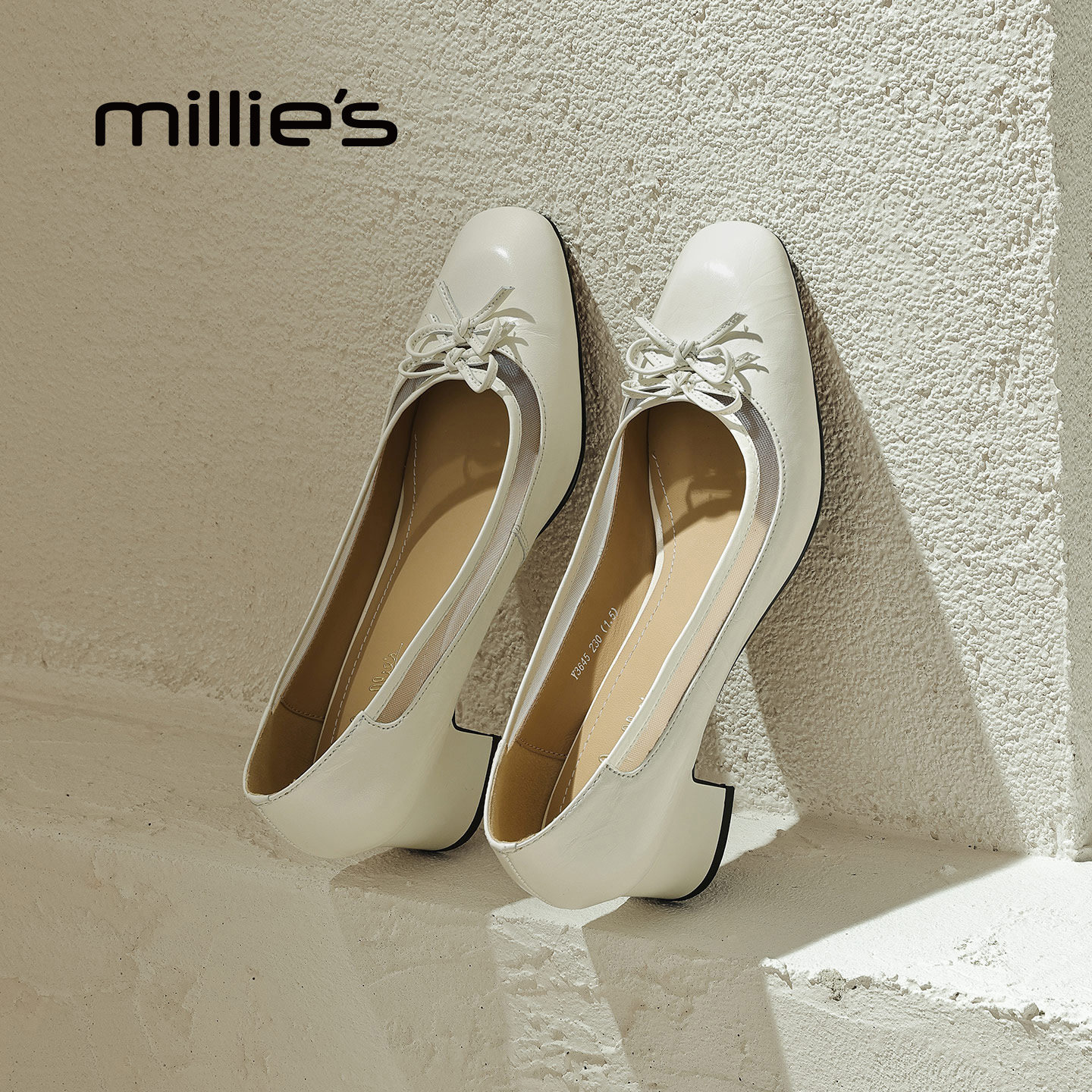 MILLIE'S/妙丽方头玛丽珍鞋女鞋优雅高跟鞋真皮单鞋2026春季新款,女鞋,玛丽珍鞋,淘宝优惠券,粉丝福利购,淘宝优惠卷