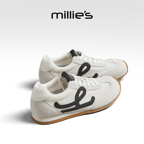 millies妙丽复古阿甘鞋女鞋