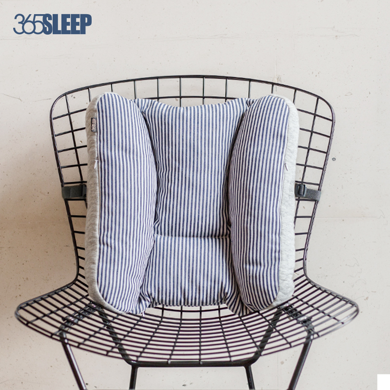 办公室坐垫靠垫一体PE软管腰靠透气椅子椅垫孕妇美臀护腰垫套装