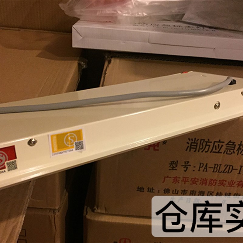 桂安牌嵌入式消防指示灯 消防应急标志灯 嵌墙疏散灯暗装安全出口