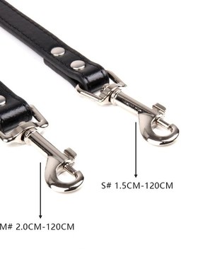 闪亮水钻装饰遛猫遛狗狗防走丢牵引带小型中型犬外出红色黑色狗带