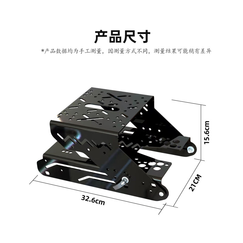 九号电动车e滑动架尾箱伸缩架可坐人可装箱子改装配件后货架不锈