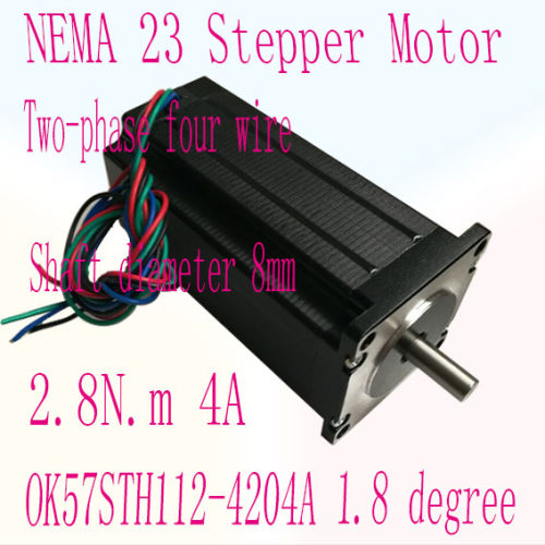 NEMA 23 Stepper Motor with 28Nm  OK57STH1124204A