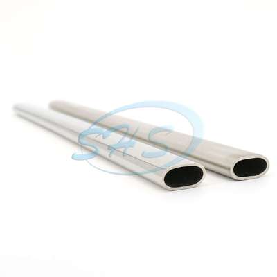 厂价 AISI304材质 不锈钢平椭管 抛光表面 建筑工程用管