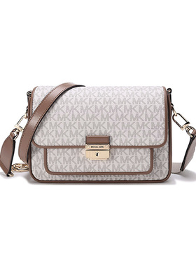 Michael Kors 女士单肩斜挎包信封包老花中号 30S1G2BM2B