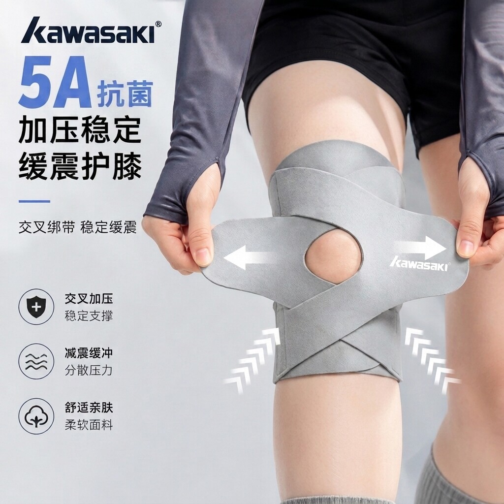 Kawasaki川崎交叉护膝
