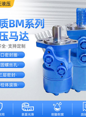 派一液压马达BM2系列 BMR-80至BMR-400油马达 工业用高压液压工具