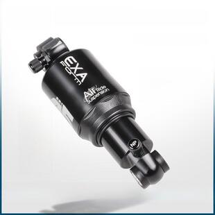 台湾Exa减震器自行车山地车折叠式自行车软尾双气压减震器后胆电