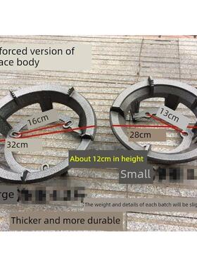31A21A猛火灶支架炉体配件中高压灶火盆外壳燃气灶炉底座配件铸铁