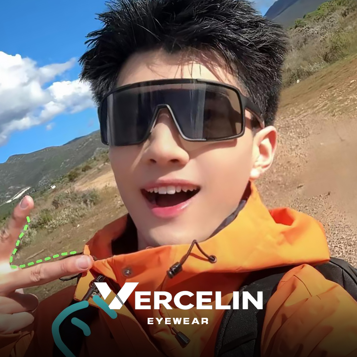 户外骑行防风运动登山护目镜墨镜男爬山徒步偏光眼镜防紫外线风镜