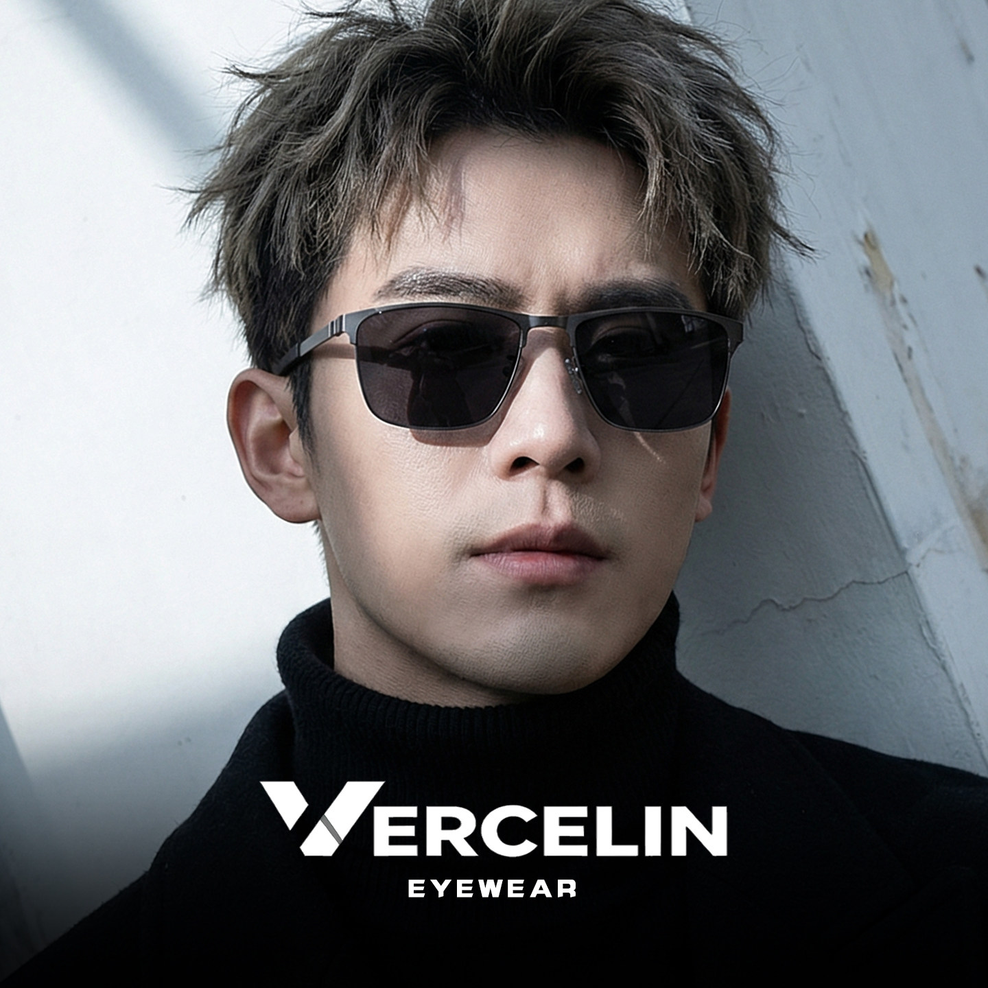 复古墨镜男款高级感痞帅2026新款偏光开车专用超轻太阳镜防紫外线