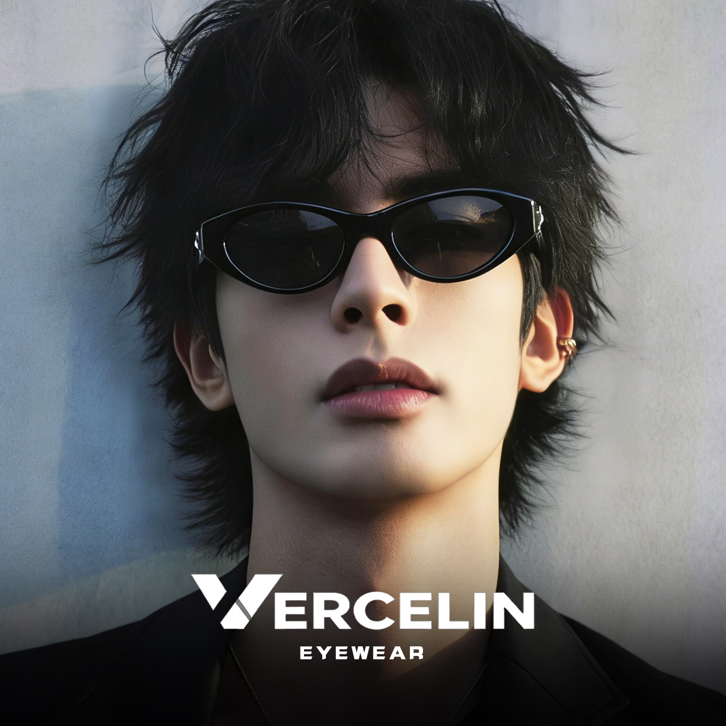 宋威龙同款复古gm猫眼墨镜男款高级感太阳镜女防紫外线近视带度数