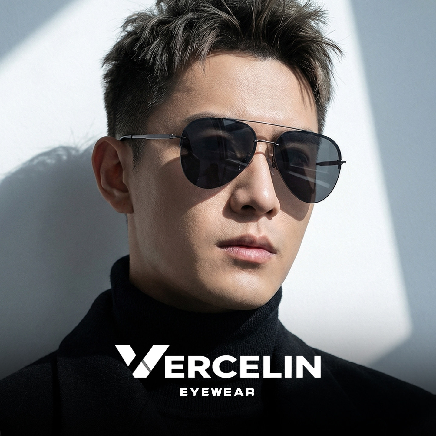 复古飞行员墨镜男款高级感痞帅蛤蟆镜偏光太阳镜开车专用防紫外线