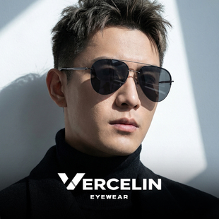 复古飞行员墨镜男款高级感痞帅蛤蟆镜偏光太阳镜开车专用防紫外线