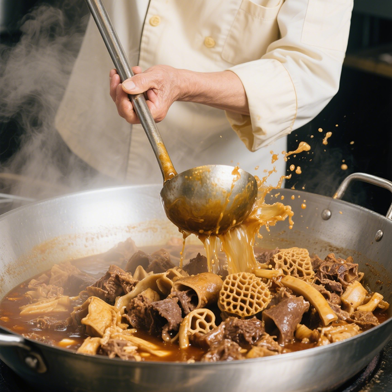 潮汕加热即食牛腩牛肚牛杂煲牛三鲜半成品广东预制菜火锅广式商用