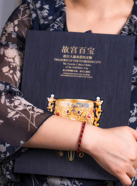 结绳记五行调和彩色手绳脚绳手工编织男女手链脚链古风定制礼品