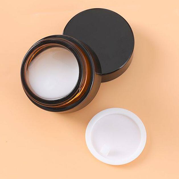 避光分装瓶 面霜膏霜瓶眼霜空瓶护肤品茶色高档避光DIY精致小瓶子