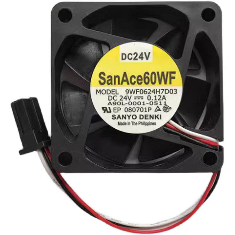 三洋 9WF0624H7/H4D03/D05/404 24V 6015发那科FANUC伺服驱动風扇