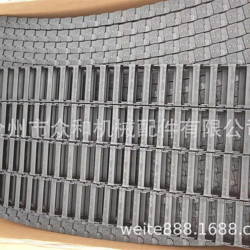STC机械手拖链/KDP025*25/40*35-500配接头/肯泰特双向弯曲拖链