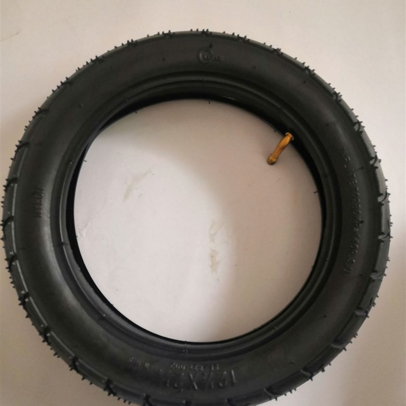 12寸电动滑板车电机/前轮毂后轮胎121/2x21/4电动车加厚内外胎