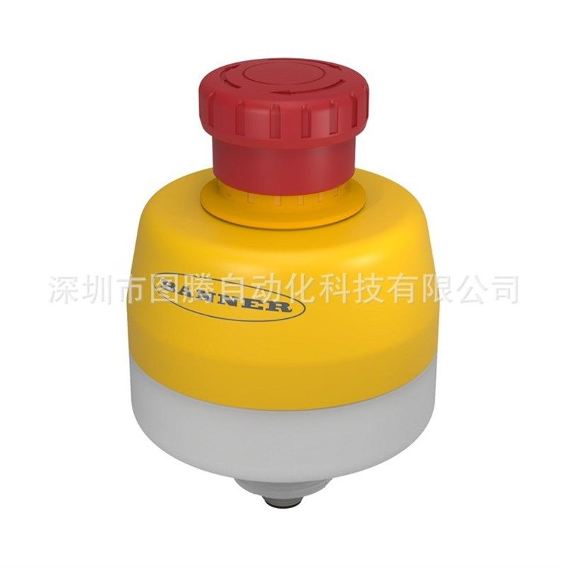 BANNER邦纳急停按钮SSA-EB1PLXR-02ECQ5B 三色灯柱